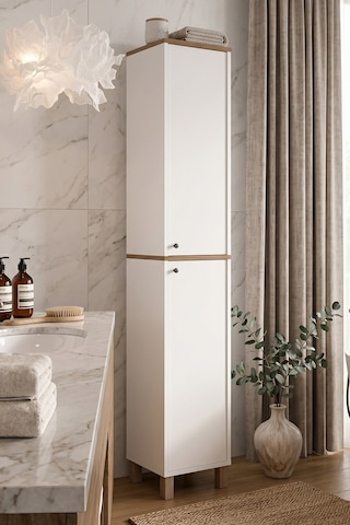 Nord Çok Amaçlı Dolap Mutfak Kiler Banyo Dolabı 195cm Sepet-beyaz Nd12-sw Beyaz