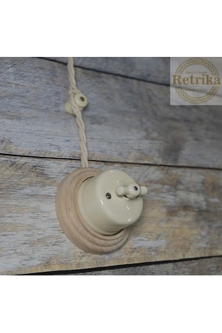 Retrika Retro Tekli Priz Ve Anahtar Çerçevesı 137737090