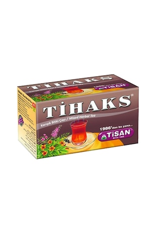 Tisan Tihaks Karışık Bitki Süzen Poşet Çay 20 x 2.5 G