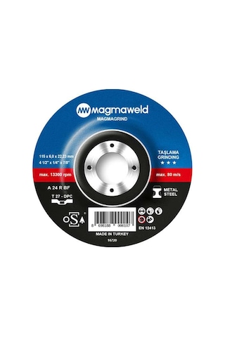 Magmaweld Magmagrind Taşlama Taşı -115x6.0x22 MM-813m211567-a