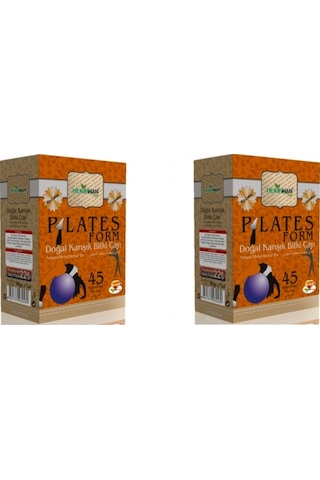 Hekimhan Bitkisel Pilates Form Doğal Karışık Bitki Süzen Poşet Çay 2'li 45 x 2 G