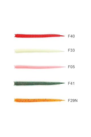 Lucky John Lugworm 6.5Cm 24 Adet Lrf Silikonu