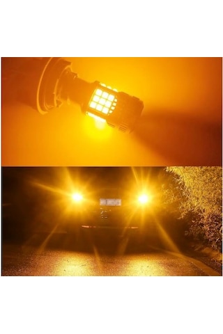Oto Led Sinyal Ampulü 144 Led Turuncu Tak Kullan Ürün