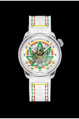 Bomberg Ct43ass.30-4.11 Erkek Kol Saati İsviçre Yapımı Otomatik Güç Ve Tasarım Gümüş