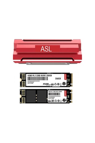 M.2 Nvme Ssd Pasif Soğutucu 2280 M2 Ssd Uyumlu Alüminyum Soğutucu Diğer