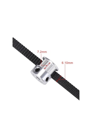 Gt2 Kayış 6Mm(1Mt)