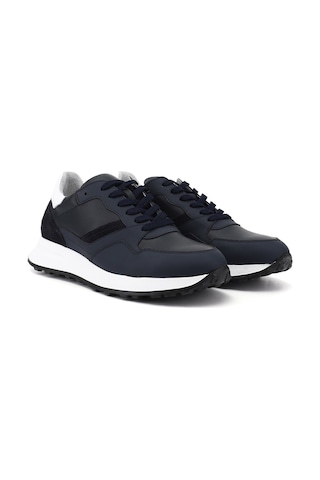 Gönderi(R) Gönderi R Erkek Lacivert Antik Bağcıklı Hakiki Deri Comfort Sneaker Ddma80338310