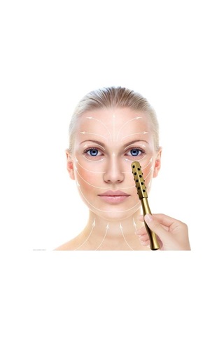 Yüz Silindir Boynu Cilt Alet Yüzü Altın Kaldırma A8ıgvc Altın