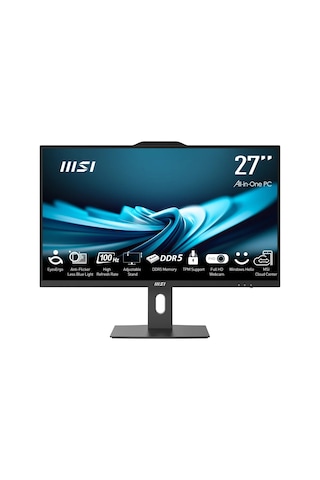 MSI PRO AP272P 14M-865XEU i7-14700 16 GB 1 TB SSD 27" Free Dos AIO Masaüstü Bilgisayar