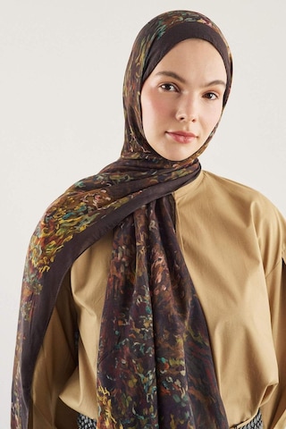 Defacto Fresh Scarfs X Defacto Soft Botanic Viskon Şal I1756ax26smbk27 Siyah-bk27