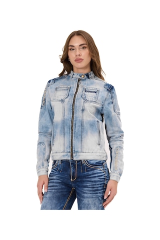 Wj233 Kadın Kot Ceket Modern Kesim & Şık Detaylarla Trend Görünüm Iceblue