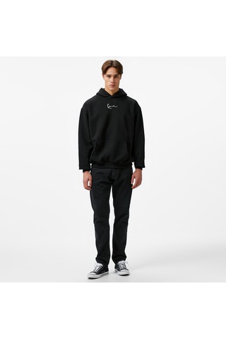 Karl Kani Small Signature Essential Erkek Siyah Sweatshirt 026 Kmhd02100101 Siyah