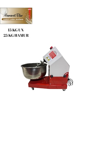Hamarateller Hamur Yoğurma Karma Makinesi 15kg Un-25kg Hamur