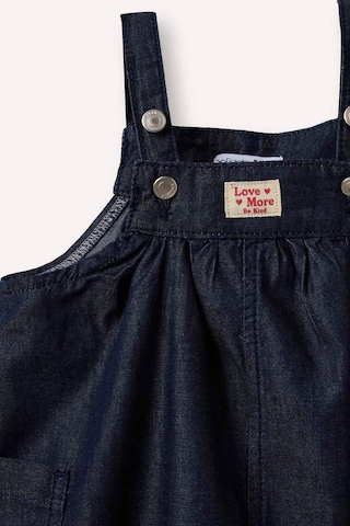Defacto Pamuklu Denim Elbise Kız Bebek H2701a526smnm34 Mavi-nm34