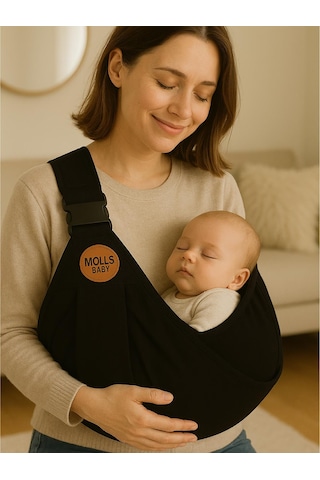 Molls Baby Pratik Kanguru Sling - Siyah