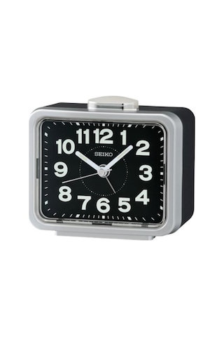 Seiko Qhk062s Sessiz Saniyeli Aydınlatmalı Bell Sesli Alarmlı Masa Saati Çok Renkli