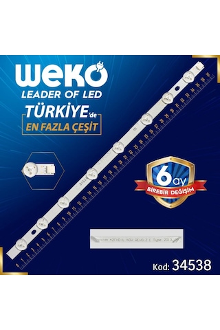 Seg Uyumlu 42Sd6100 Regal 42R6010F Finlux 42Fx610F Led Bar Takımı