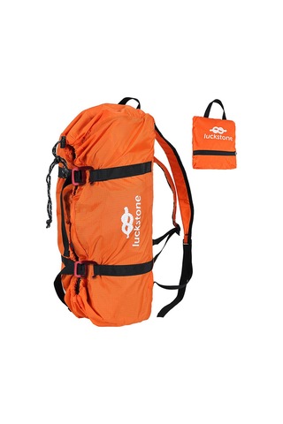 Luckstone-açık Tırmanma Halat Çantası Katlanır Su Geçirmez Tırmanma Y28986c Turuncu