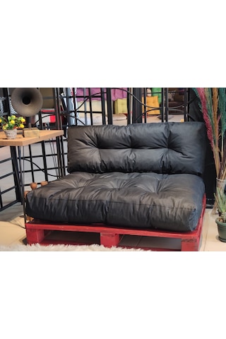 Colormix Kalorifer Önü Palet Üstü, Palet Üstü, Oturma Minderi,yer Minderi, Minder,tv Izleme Minderi, Bahçe Minderi, Siyah