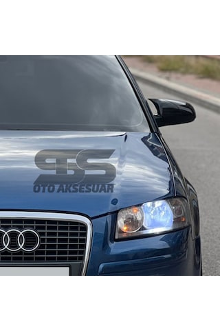 Audi A3 8p Batman Yarasa Ayna Kapağıı Piano Black / 2003-2007