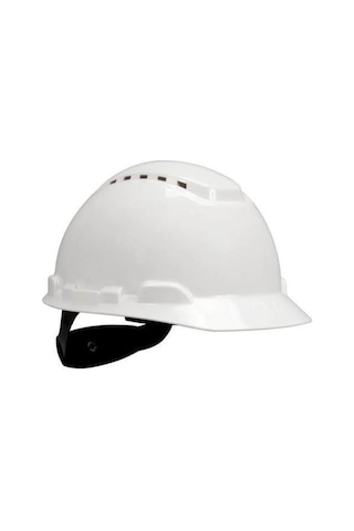 3m H700 Beyaz Baret Vidalı Halandırmalı