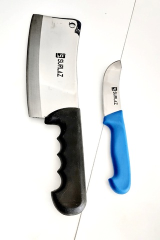 Sürmene Satır.Kemik Bıçak Seti