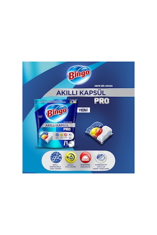 Akıllı Kapsül Pro Bulaşık Makinesi Deterjanı Tableti 160 Adet