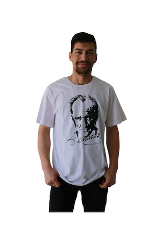 Road Life Atatürk Baskılı T-shirt