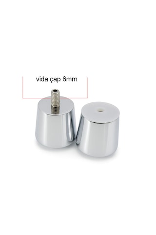 Ayrıntıshop Duşakabin Cam Kapı Kırılmaz Metal Krom Kaplamalı Kulplar 1. Kalite Krom