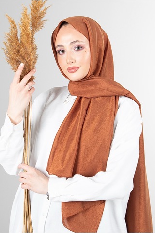 Harem Scarf Brisa Vual Şal Taba Çok Renkli