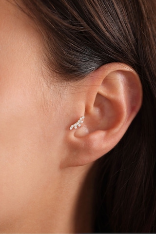 14 Ayar Altın Taşlı Sunny Tragus Küpe