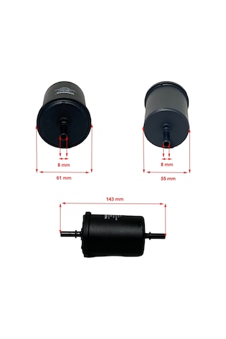 Peugeot 607 2.0, 2.2, 3.0 2000-2010 Benzin Filtresi