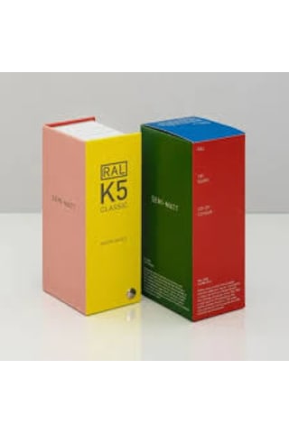 Ral K5 Renk Kataloğu - Yarı Mat - Water Based