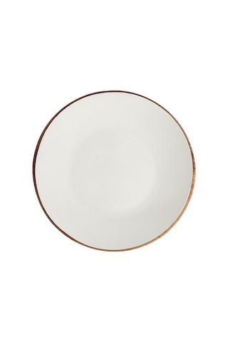 Lava Döküm Yuvarlak Servis Tabağı Ve Kayın Servis Ahşabı. İçi Sable Çap Ø 25cm.