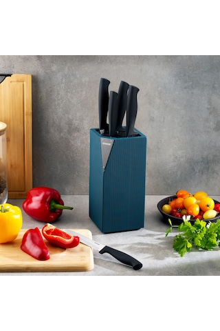 Schafer Solide Bıçak Seti 6 Parça-yeşil