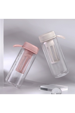 Dianziye Yeşil 450ml Taşınabilir Soğuk Kahve Fincanı - Sızıntısız Kapağıyla Ev, Ofis Ve Seyahat İçin Pratik Cam