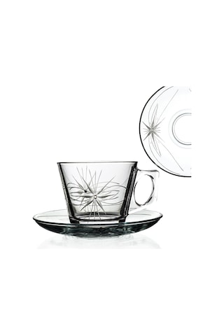 Decocia 6'lı Vela Fincan Set 12 Parça 195cc Mira Desenli
