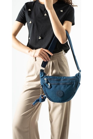 Baginn Klinkır Hafif Yağmur Geçirmez Kadın Postacı Çanta Çok Cepli 25 18 Cm Omuz Çantası 571 Collection Lacivert