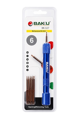 Baku Bk-327 Hassas 6 Uçlu Cep Telefonu Tamir Tornavida Seti