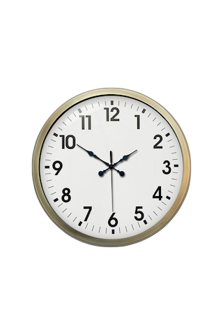 Eskitme Standart 40 Cm Metal Klasik Duvar Saati Eskitme