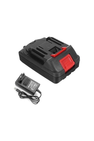 Pazly Şarj Edilebilir Mini Açılı Taşlama Makinesi, 1300mah Pil, 21v Adaptör, Abd/ab Fişi