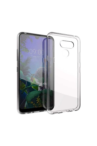 LG Uyumlu K40s Kılıf Zore Süper Silikon Kapak Renksiz