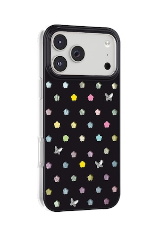 İphone 18 Pro Max Uyumlu Kılıf M-safe Şarj Özellikli Zore Paris Axen Sert Pc Kapak Siyah