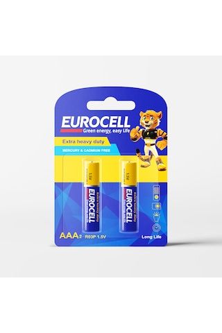 Eurocell- Aaa2 İnce Kalem Pil