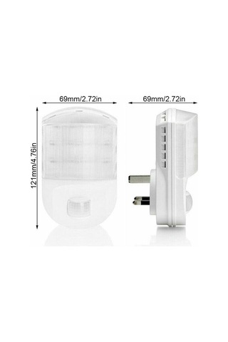 Mordely Sensörlü Gece Lambası Koridor Aydınlatmaları