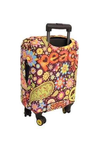 My Saraciye 23 Valiz Kılıfı, Bavul Kılıfı - Peace 23 Çok Renkli