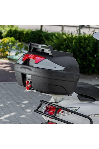 ARWİC MOTORSİKLET ARKA ÇANTA  TİPİ 46LT BÜYÜK BOY  SİYAH-