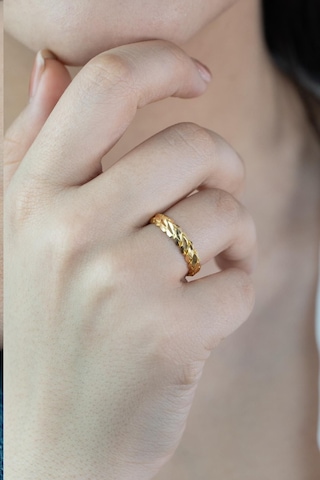 22 Ayar Altın Burma Yüzük 3 Gr