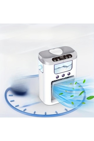 Motion003 3 Renk Seçeneği Siyah Usb Nemlendirici Fan Taşınabilir Mini Soğutucu Yurt Ofis Seyahat Yaz Kullanımı Dayanıklı Plastik Gövde Modern Ürün