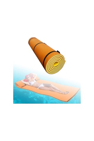 Ganzhoushop Yüzen Turuncu Sal Havuz Botu Aile Eğlencesi - Ucuz Ve Keyifli Turuncu - Sarı